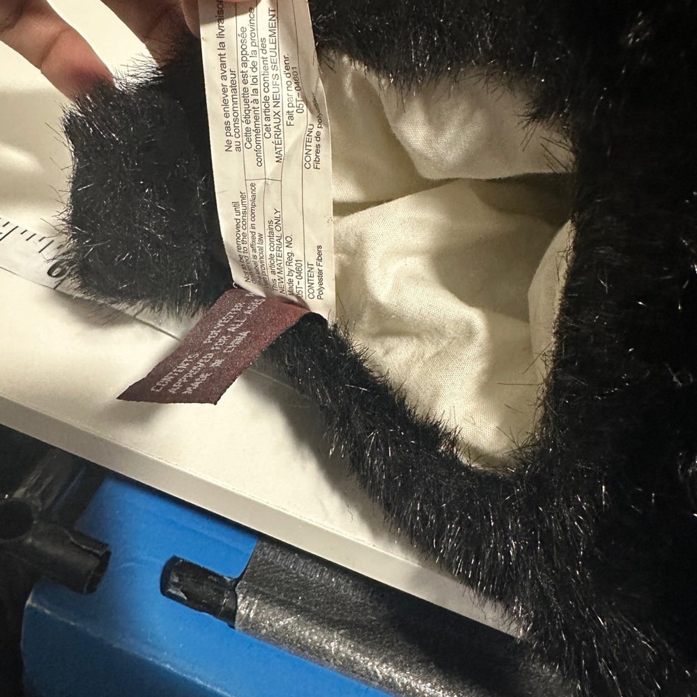 Heritage Black Plush Bear with Brown Muzzle - Picture 2 of 3